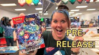 Pokemon Stellar Crown PreRelease At Local Game Store!