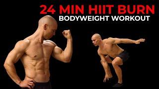 24 Min HIIT Bodyweight Workout - Tabata Tuesday