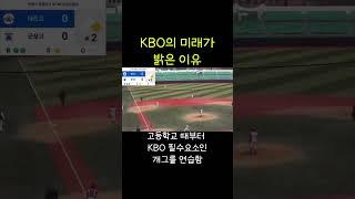 머리맞고 홈런 본 적 있으세요???(내 눈을 의심했다) #야구 #kbo #홈런 #롯데자이언츠 #기아타이거즈 #한화이글스 #삼성라이온즈