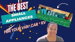 8 Must-Have Low Wattage Appliances for Van Life | Living In A Van