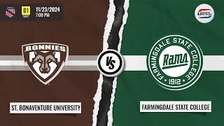 AAU Division 1 Mens Ice Hockey | St. Bonaventure University vs Farmingdale State College