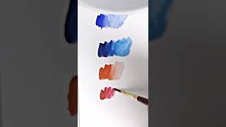 Daniel Smith Essentials Watercolor Review #shorts #watercolor