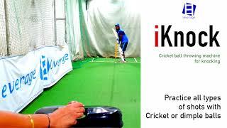 Leverage iKnock Small and Powerful Cricket Ball Throwing Machine at INR12000
