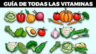 La guía definitiva de las 13 vitaminas que tu cuerpo necesita