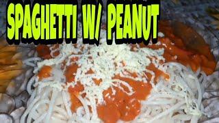 SPAGHETTI WITH PEANUT | JOMACS TV