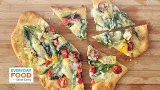 Rustic Springtime Vegetable Pizza - Everyday Food with Sarah Carey