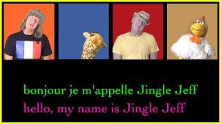 Learn French - Introductions in French - "Hello" - "my name is" | Jingle Jeff & PG