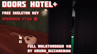 SPEEDRUN + S-KEY! | Doors Hotel+ Full Walkthrough #8 | Doors | Roblox