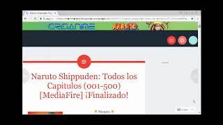 Descargar Todos los Capitulos de Naruto Shippuden Video Resubido y Mejorado en la Descripcion