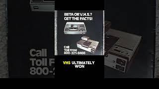 The Video Home System tape was invented by JVC and introduced in 1976