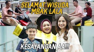 MBAK LALA AKHIRNYA WISUDA!!! NAGITA RAFATHAR HADIR KASIH SURPRISE DI WISUDA MBAK LALA!!