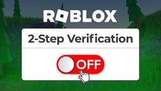 How to TURN OFF Two Step Verification on Roblox DESKTOP