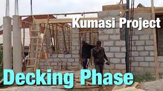 Building In Ghana  | 5 Bedroom House Construction | Kumasi project | Foundation And Decking