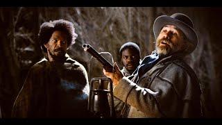 DJANGO GETS HIS FREEDOM JAMIE FOXX DJANGO UNCHAINED