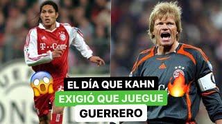  El DÍA que OLIVER KAHN EXIGIÓ ️al ENTRENADOR del BAYERN  poner a PAOLO GUERRERO 