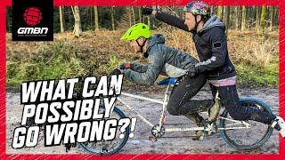 How Hard Can We Shred A Retro BMX Tandem? | Ft. Tom Cardy