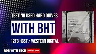 Got used hard drives and don't know how to test them? Used hard drive testing