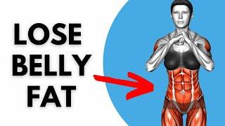 Do This STANDING 8 Min to Lose That HANGING BELLY FAT  How to Lose Belly Fat in 1 Week at Home