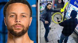 Man Robs A Gas Station, Then Steph Curry Appears and Does The Unthinkable