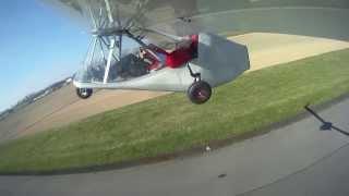 Swift school, another pupil in our hangglider trainer, the Bi-Swift.