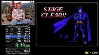 Batman: Return of the Joker NES speedrun in 13:44 by Arcus