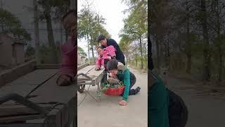 The Crazy Father And His Two Disabled Children Are So Pitiful