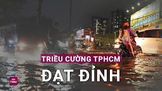 TPHCM chìm trong biển nước: Triều cường gây ngập nặng, giao thông tê liệt | VTC Now