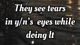 BTS Imagine  They see tears in your eyes/n’s eyes whiIe doing lT