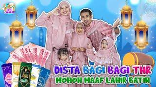 LEBARAN SERBA PINK DISTA BAGI-BAGI BANYAK THR!! #trending #viralvideo