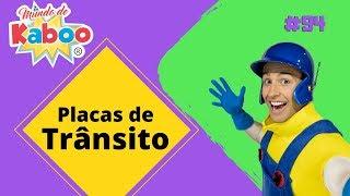 Placas de trânsito para educação infantil | Mundo de Kaboo