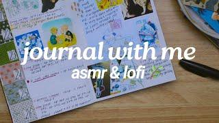 ASMR + LOFI  media  journal with me  chill, relaxing, no talking