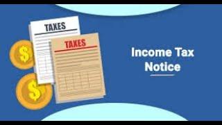 Income Tax Notice on High Value Transactions