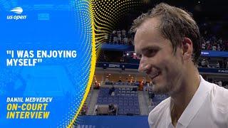 Daniil Medvedev On-Court Interview | 2024 US Open Round 3