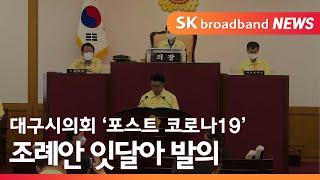 [대구]대구시의회 ‘포스트 코로나19’ 조례안 잇달아 발의/SK브로드밴드 뉴스