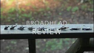 Broadhead Test on 9 different heads. Including Rage - G5 - Schwaker - Muzzy  and more