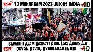 AHD LIVE 10 Muharram 2023, Badi Bargah, Hyderabad, INDIA. Azadari Hyderabad Channel