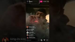 Lil baby disses 6ix9ine on Instagram live