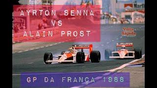 F1 Battles - Ayrton Senna vs Alain Prost - 1988 GP da França