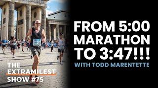 Massive Running Improvements, 5:00 to 3:47 Marathon Todd Marentette | MAF Training