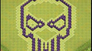 Clash of Clans: TH7 Skull Base