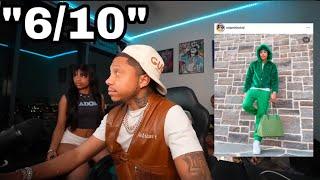 Nadia Gets Honest While Rating My Friends & Streamers from 1-10 !