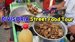 Awesome Place To Go for Street Food in Manila Philippines | FILIPINO STREET FOOD at DIVISORIA MARKET