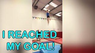 I REACHED MY GOAL! | KTGymnasticsFan