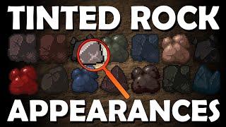 Tinted Rock Appearances - The Binding of Isaac Repentance