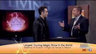 Michael Grandinetti Talks About Master of Illusion Live at Harrah's Casino on San Diego Living