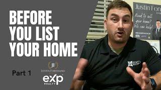 Before You List your Home - Part 1