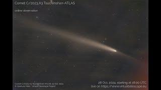 Comet C/2023 A3 Tsuchinshan-ATLAS: online observation – 28 Oct. 2024.