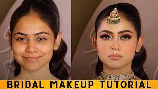 Step by step BRIDAL Makeup by @Sakshi Gupta Makeup Studio & Academy in simple steps