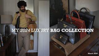 My 2024 Luxury Bag Collection | Hermès, Loewe, Bottega Veneta etc. + New Hermès Bag Unboxing!