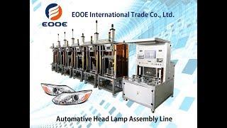 Car Headllight Automatic Assembly Line, Headlamp Assembly Line